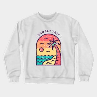 Sunset Trip Crewneck Sweatshirt